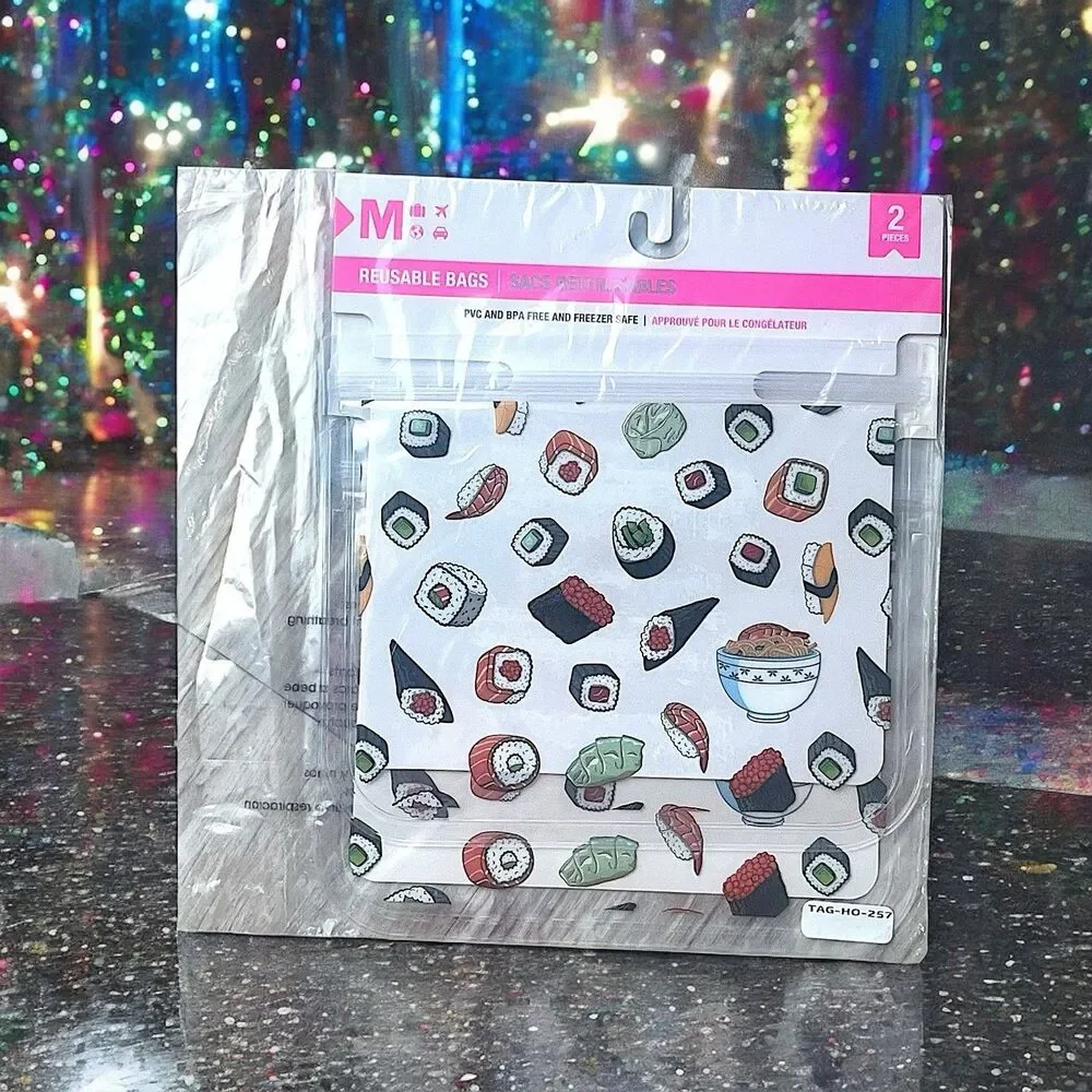 MYTAGALONGS Set of 2 Snack Bags New With Tags